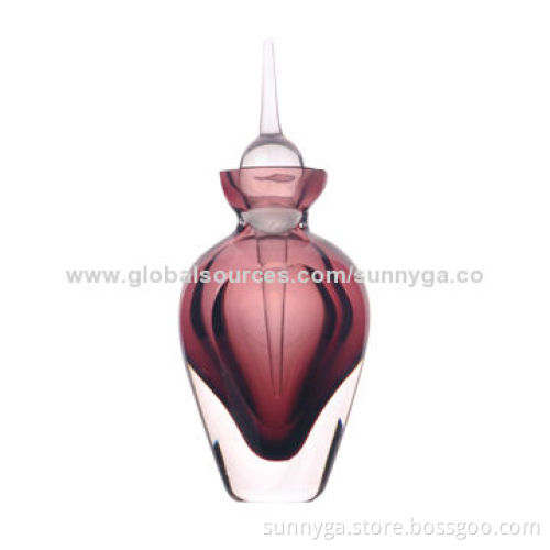 Fancy Design Glass Perfume Bottle, 50mL Capacity